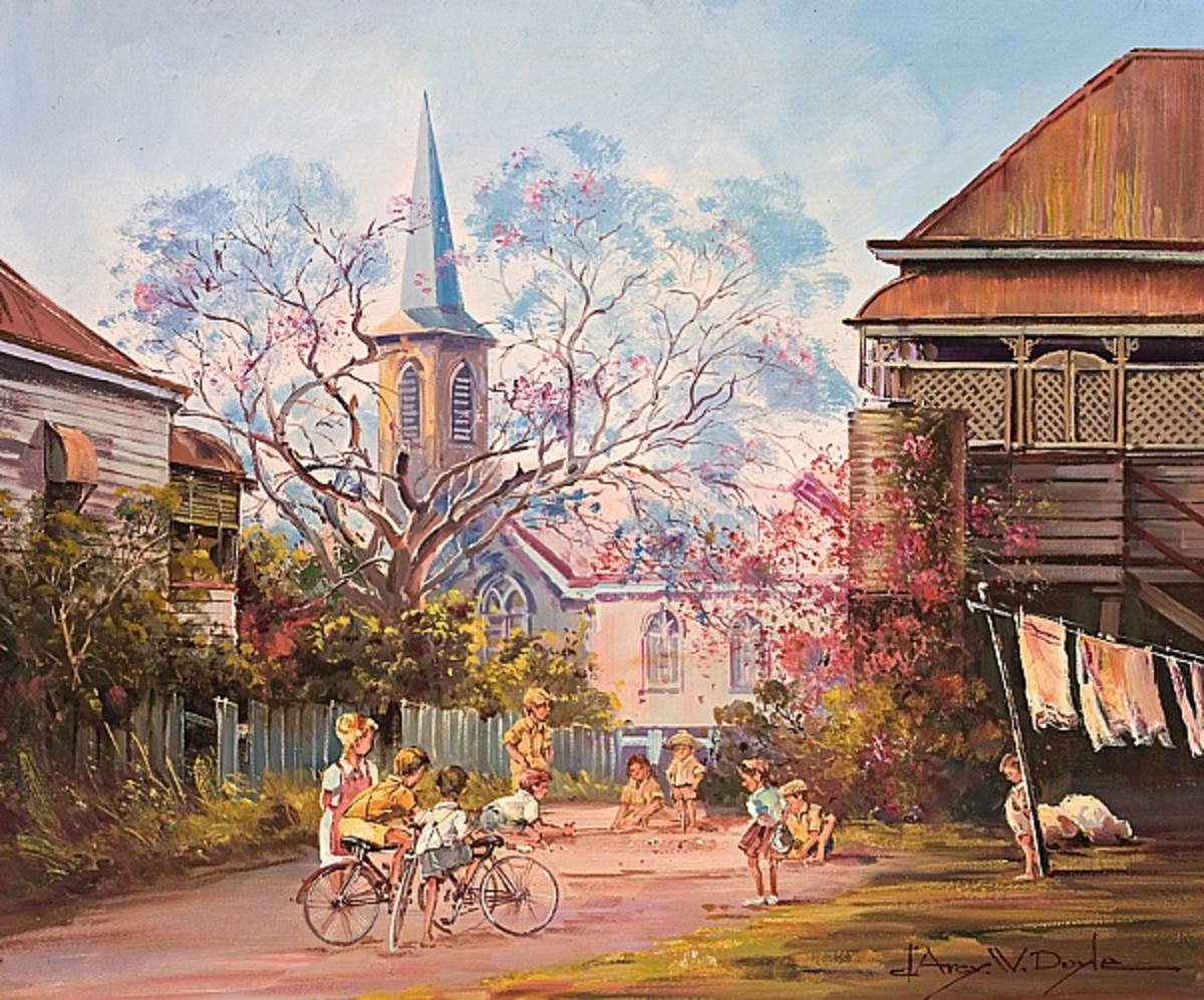 Australian Artists and Painters (1) d'Arcy W Doyle HubPages