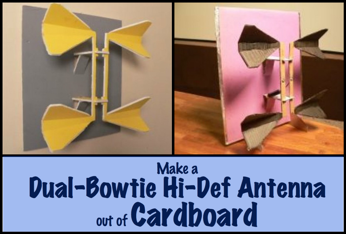 Make This Powerful HDTV Antenna Out of Cardboard HubPages