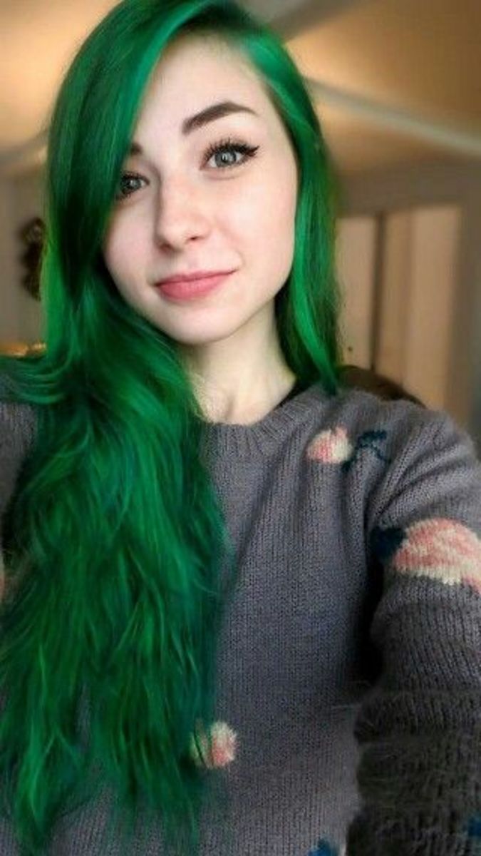 DIY Hair 10 Green Hair Color Ideas Bellatory