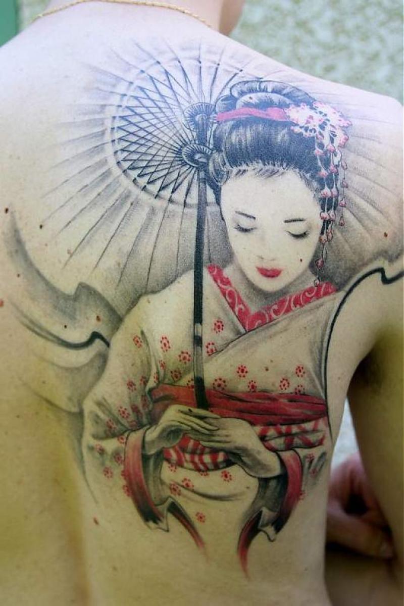 Geisha Tattoo Ideas, Designs, & Meanings TatRing