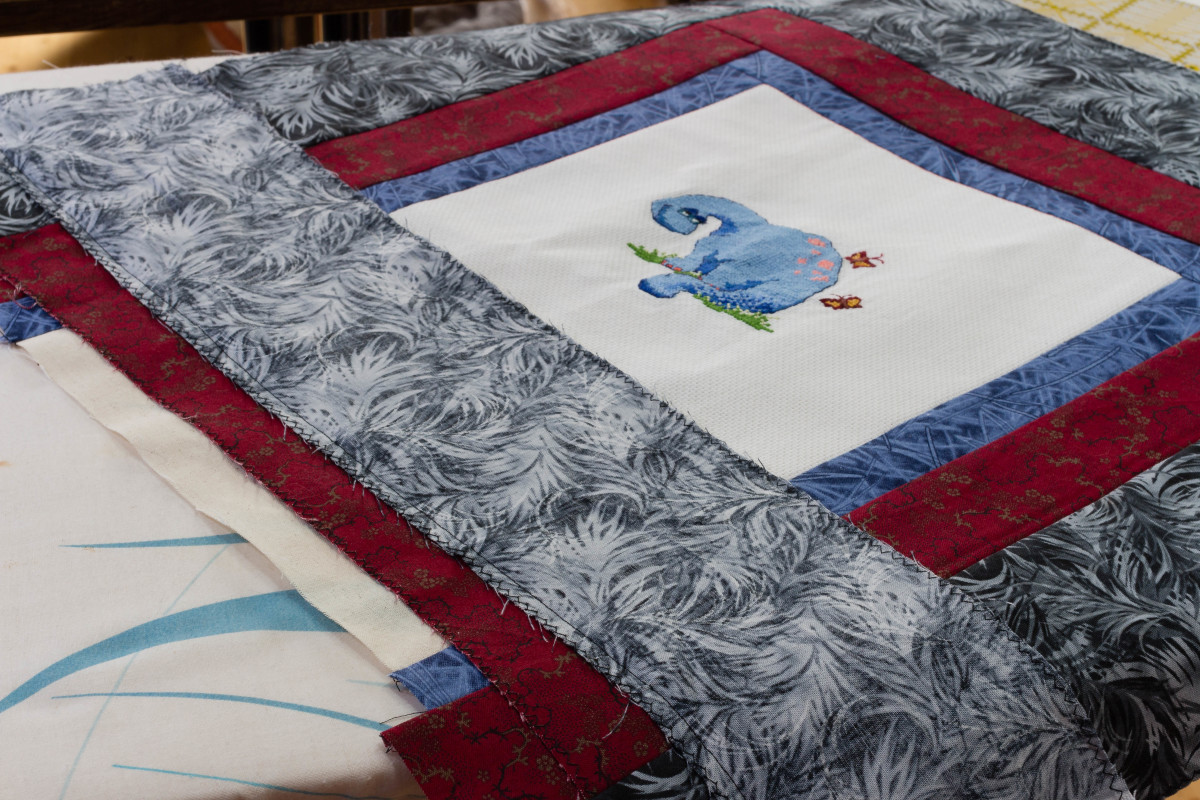 How to Make a Cross Stitch Pillow