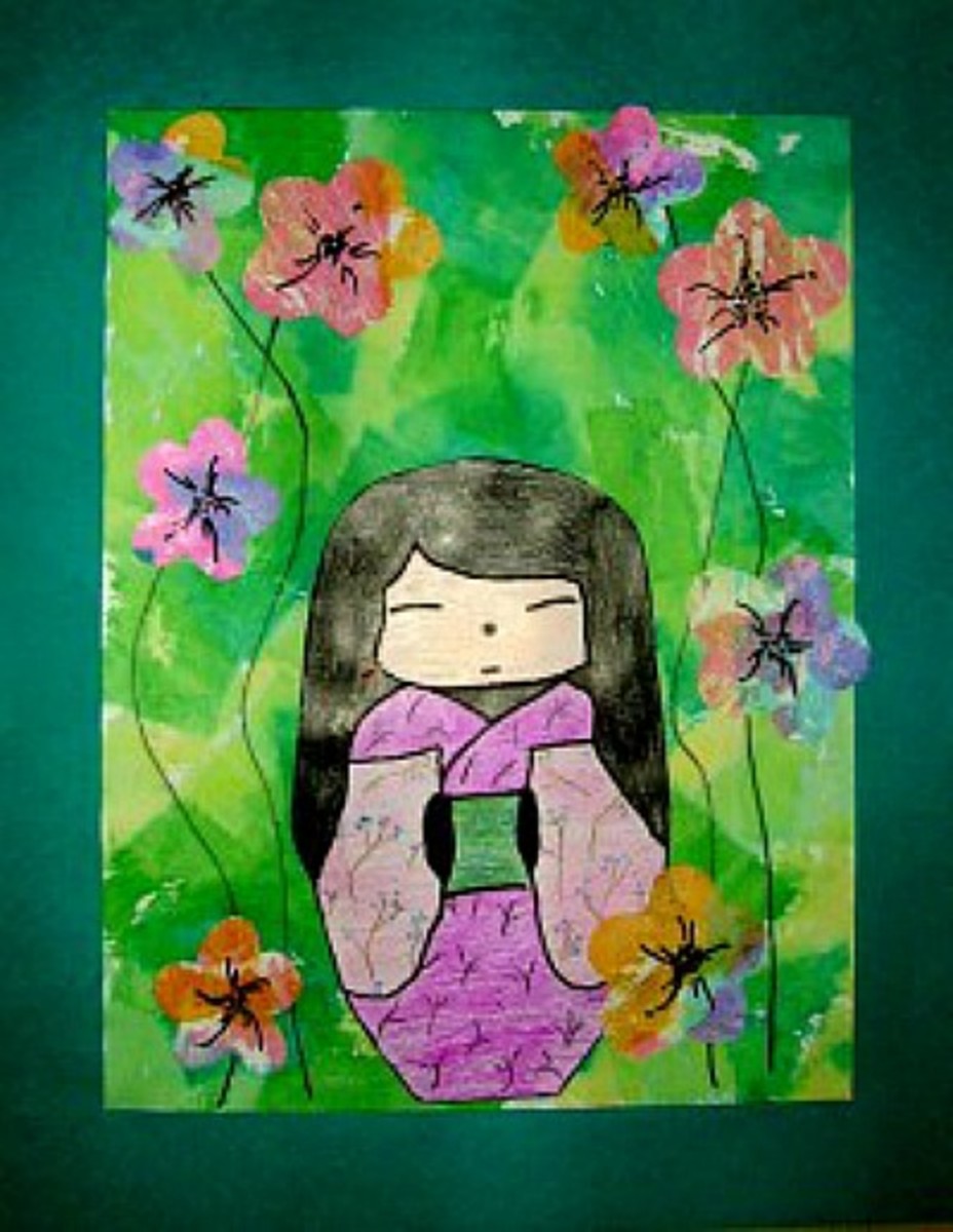 18 Kokeshi Doll Craft Ideas