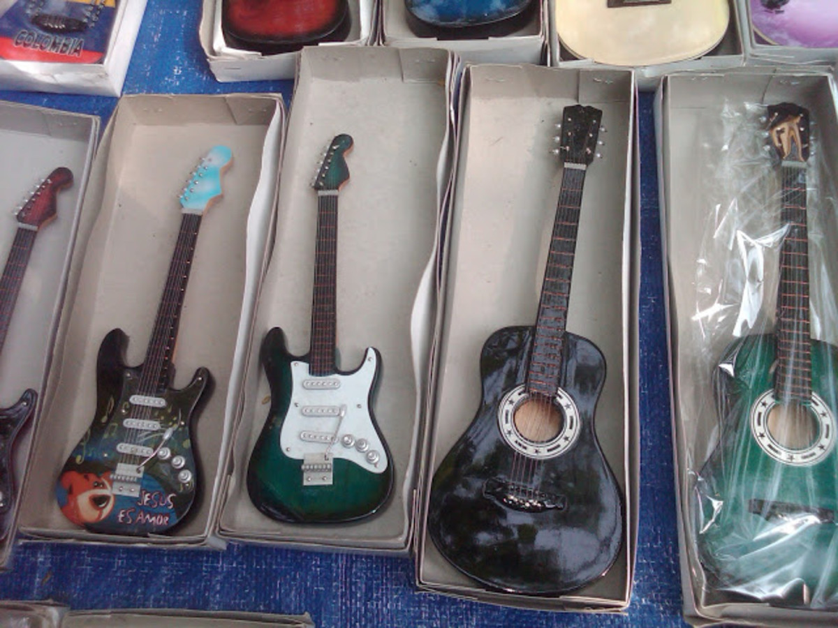 Miniature Guitar Perfect Handmade Mini Guitar from Indonesia HubPages
