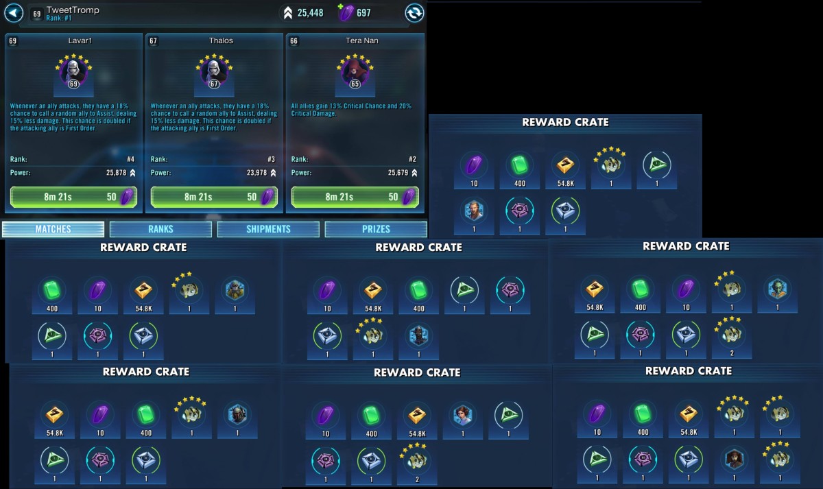 Star Wars Galaxy of Heroes Galactic War Tips (and the