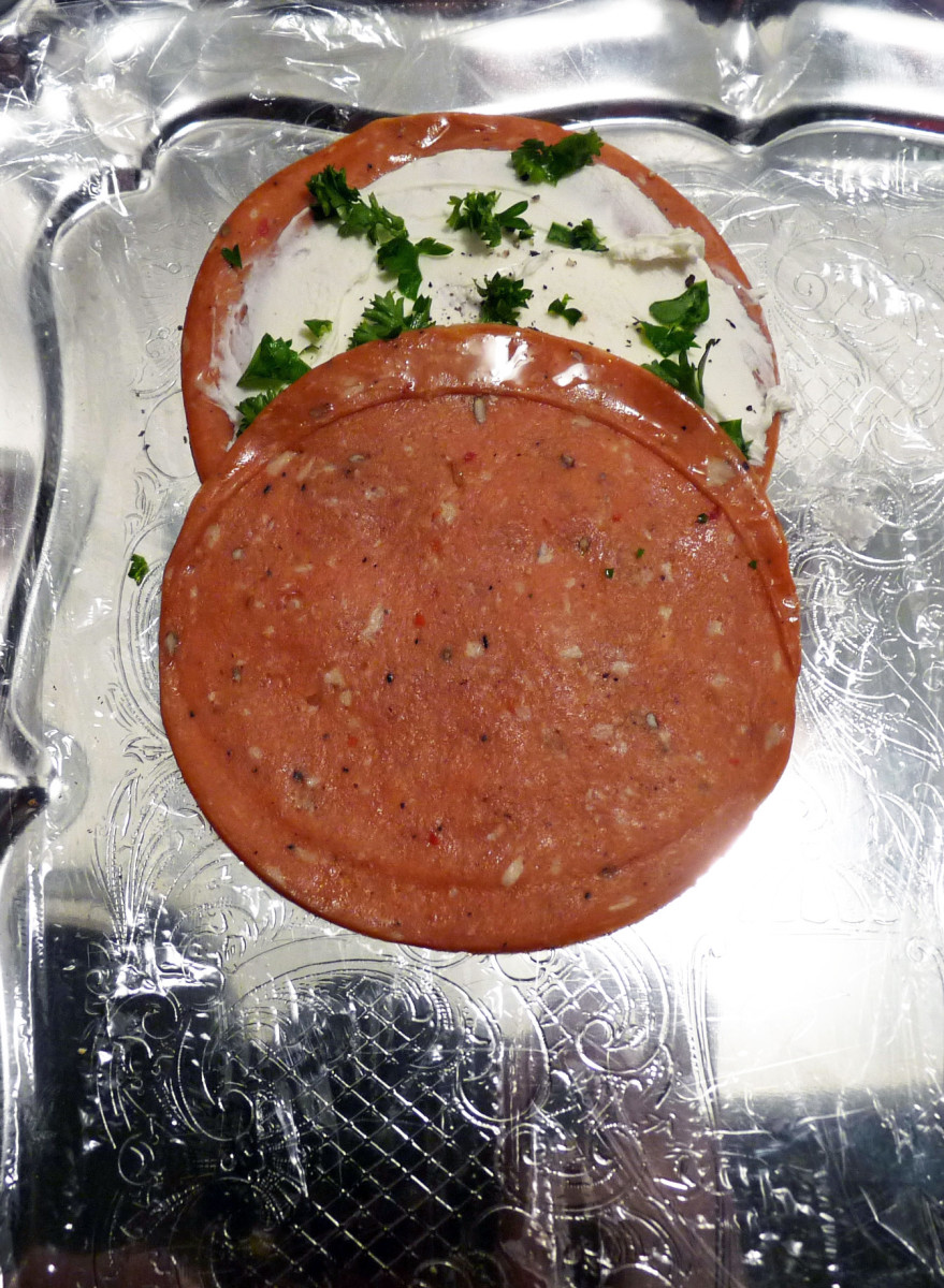 Salami Pinwheels with Cream Cheese Recipe HubPages
