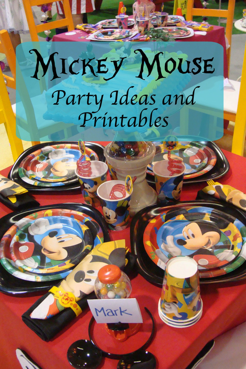 Disney Mickey Mouse Party Ideas & Free Printables Holidappy