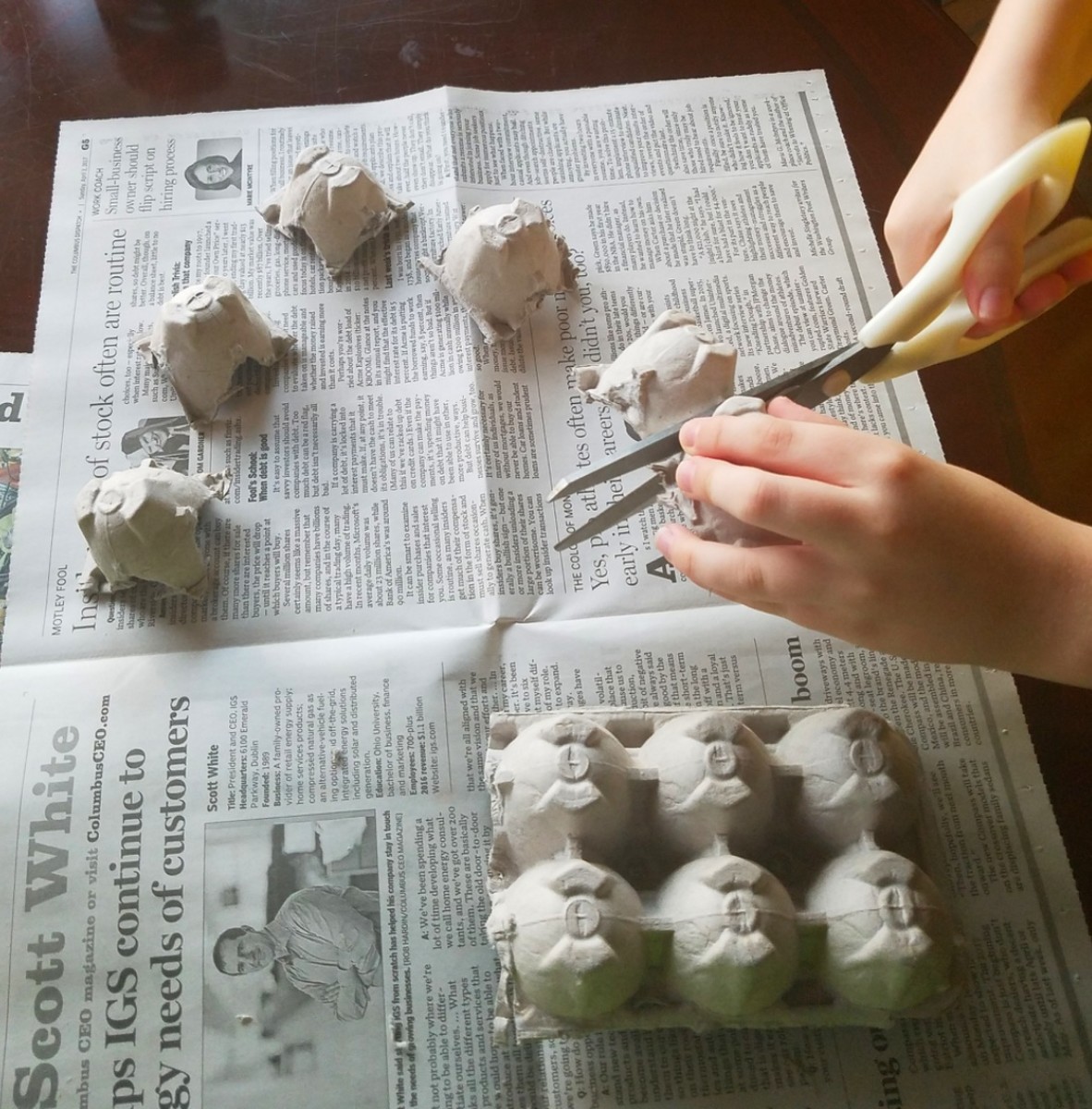 Easter Crafts for Kids Adorable Cardboard EggCarton Bunnies and