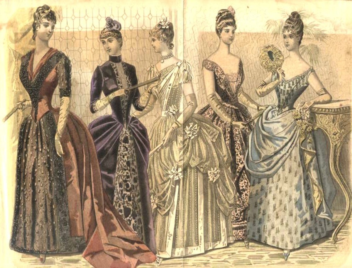 The Bustle Era Women's Fashions of the 1870s and 1880s Bellatory
