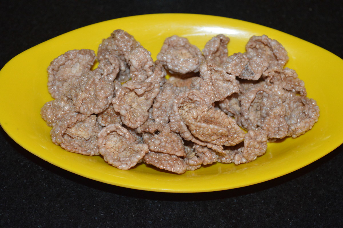 How to Make SunDried Finger Millet Fritters (Ragi Shandige) Delishably