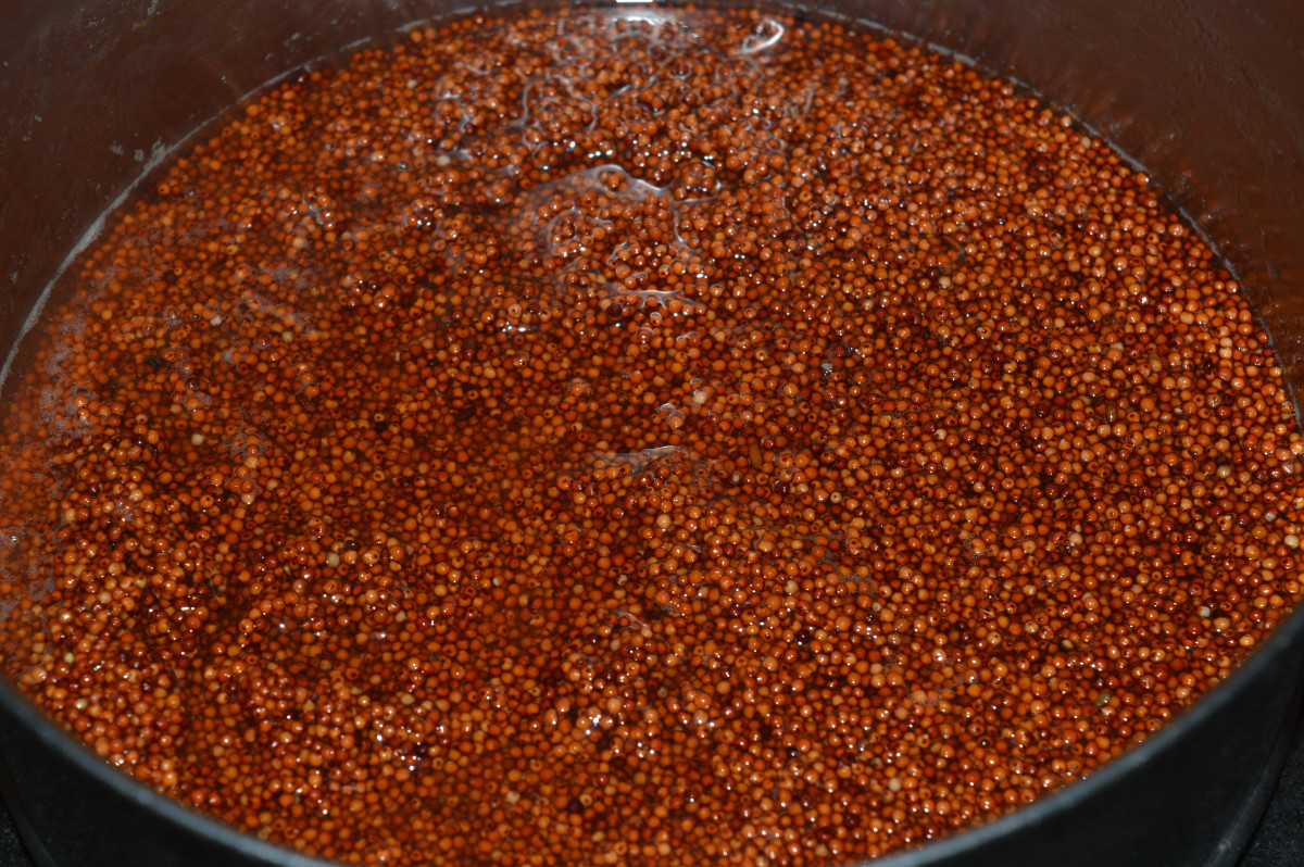 How to Make SunDried Finger Millet Fritters (Ragi Shandige) Delishably