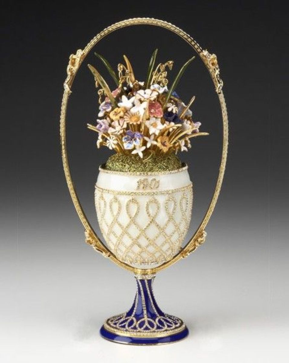 Peter Carl Faberge' and His Stunning, Jeweled Eggs HubPages