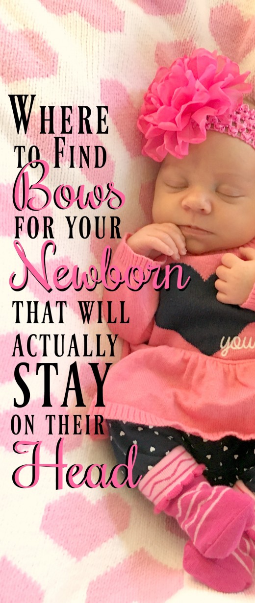 Where to Find Bows for Your Newborn That Will Actually Stay on Their