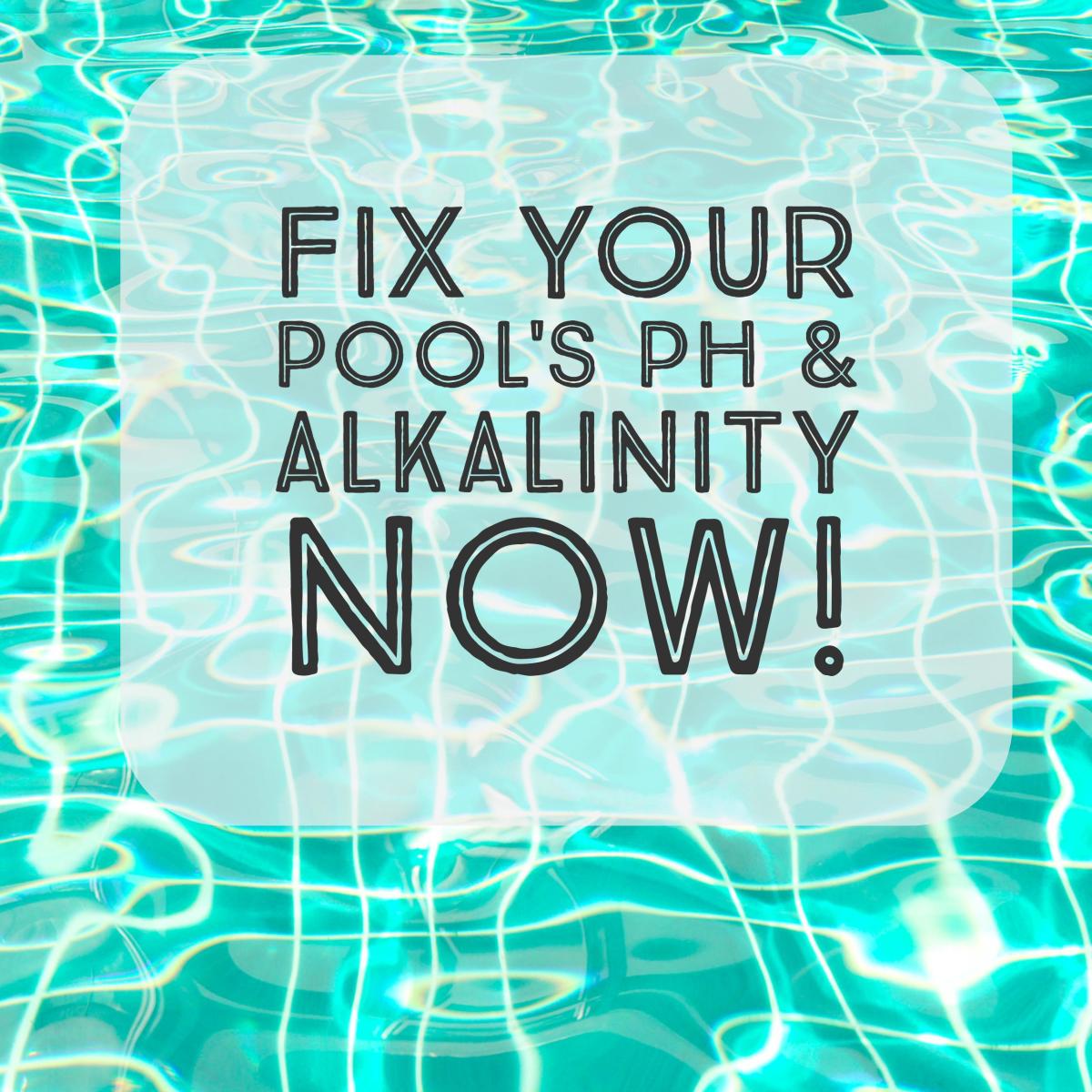 How to Lower Total Alkalinity and Adjust Ph in a Swimming