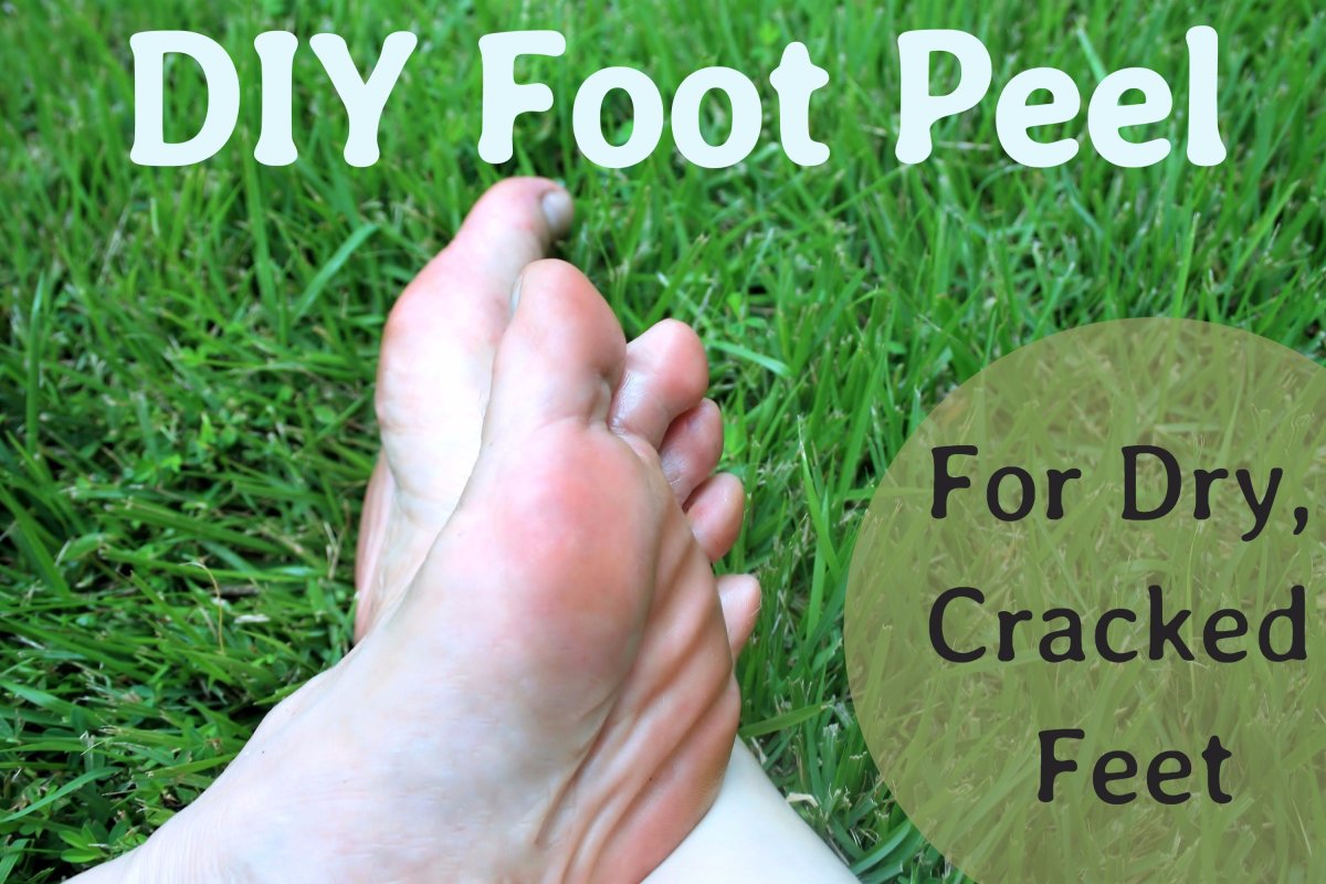 A DIY Peel for Dry, Cracked Feet Bellatory
