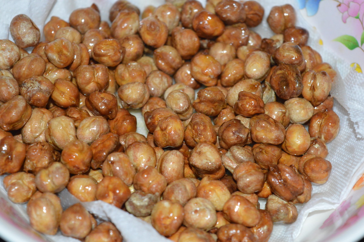How to Make Spicy Fried Chickpeas (Garbanzo Bean Snacks) Delishably