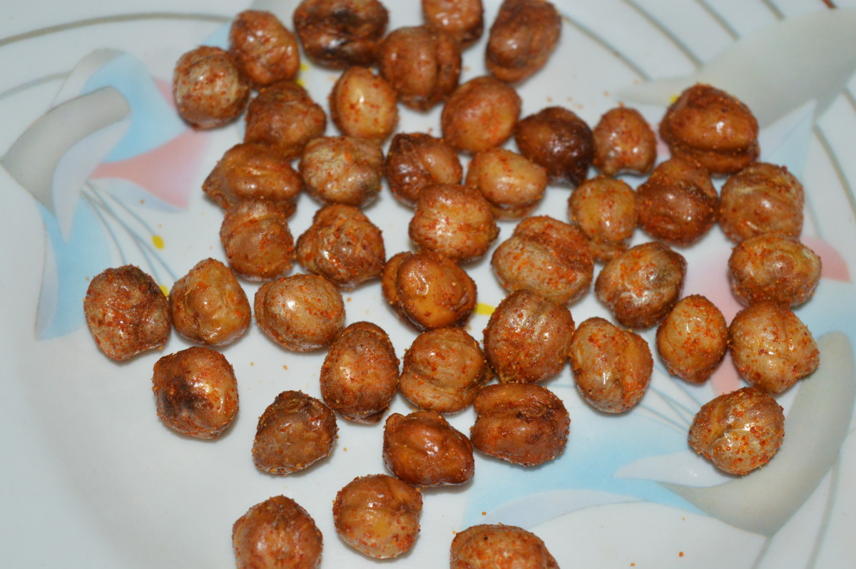 How to Make Spicy Fried Chickpeas (Garbanzo Bean Snacks) Delishably