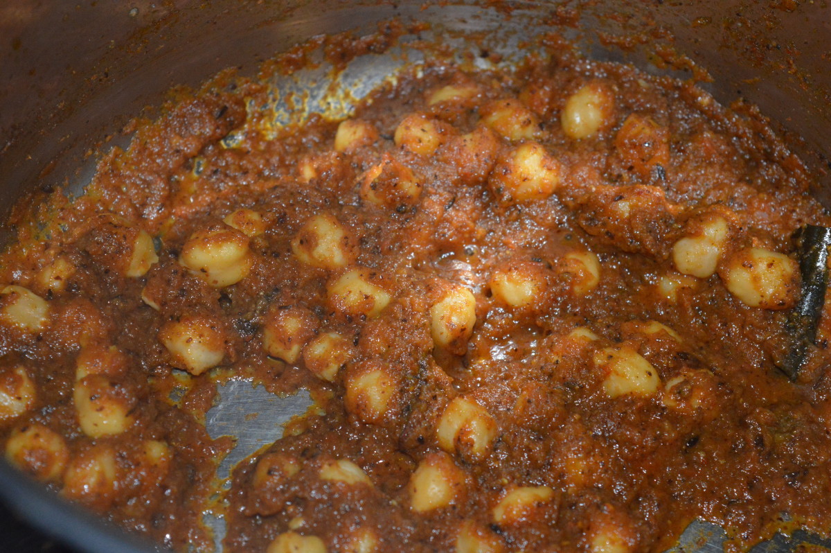 PressureCooker Chickpea Curry (Chole Masala Recipe) Delishably