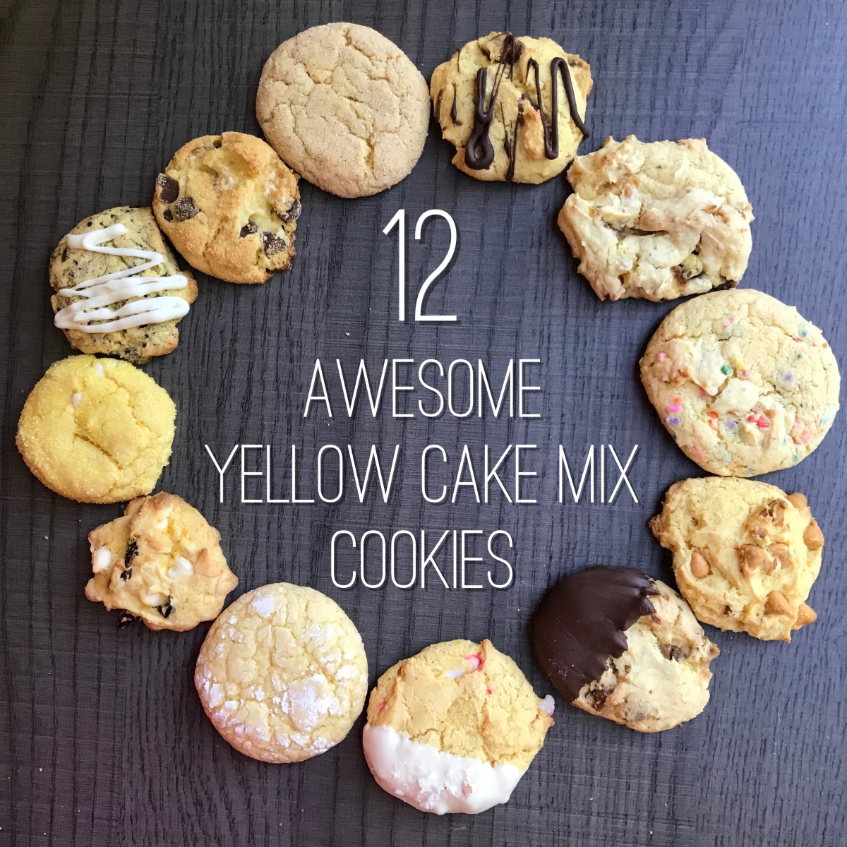 12 Awesome Yellow Cake Mix Cookies Delishably