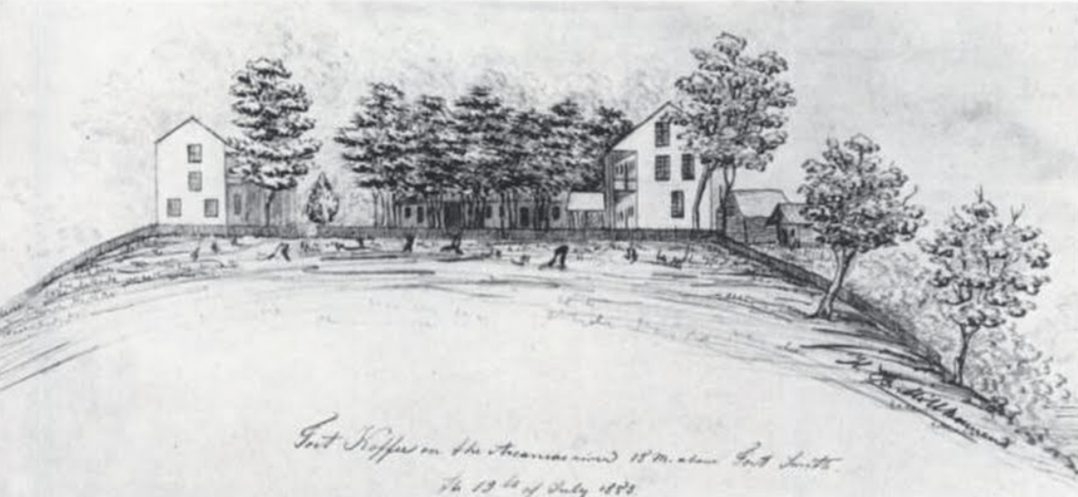 Fort Coffee How an Old Fort Helped Shape Southeastern Oklahoma Owlcation