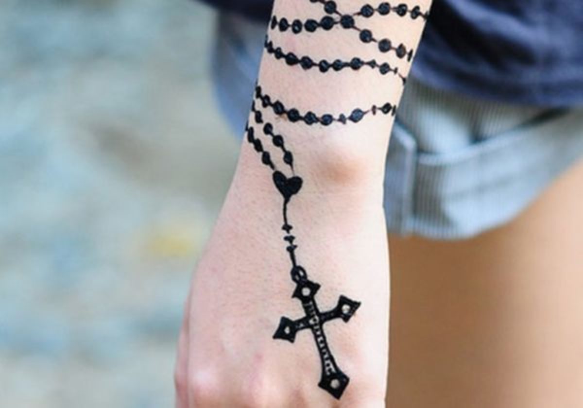 Rosary Bead Tattoo Ideas, Designs, and Meanings TatRing