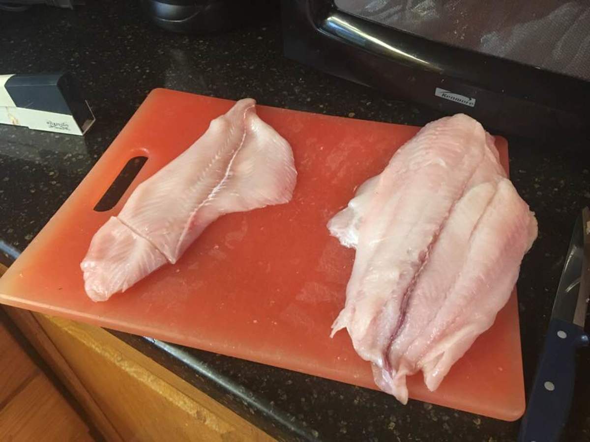 LightlyFried Orange Fish Fillets Recipe Delishably