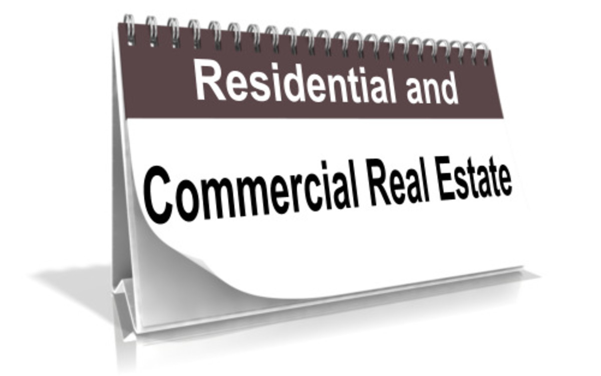 Residential and Commercial Real Estate Comparisons HubPages
