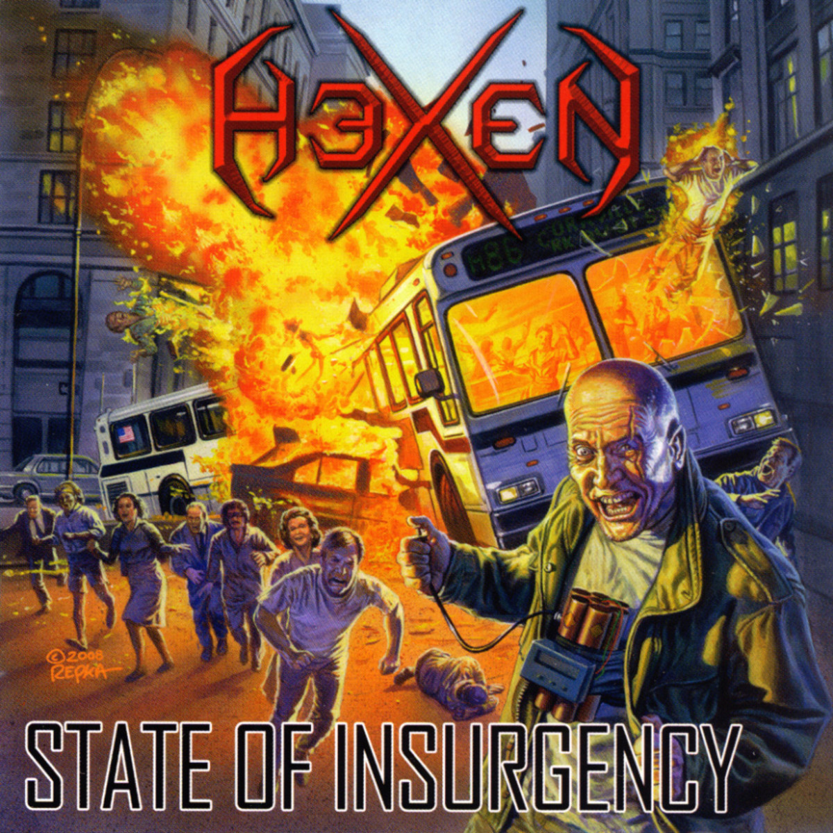 Review of the Album "State of Insurgency" by US Thrash Metal Band Hexen