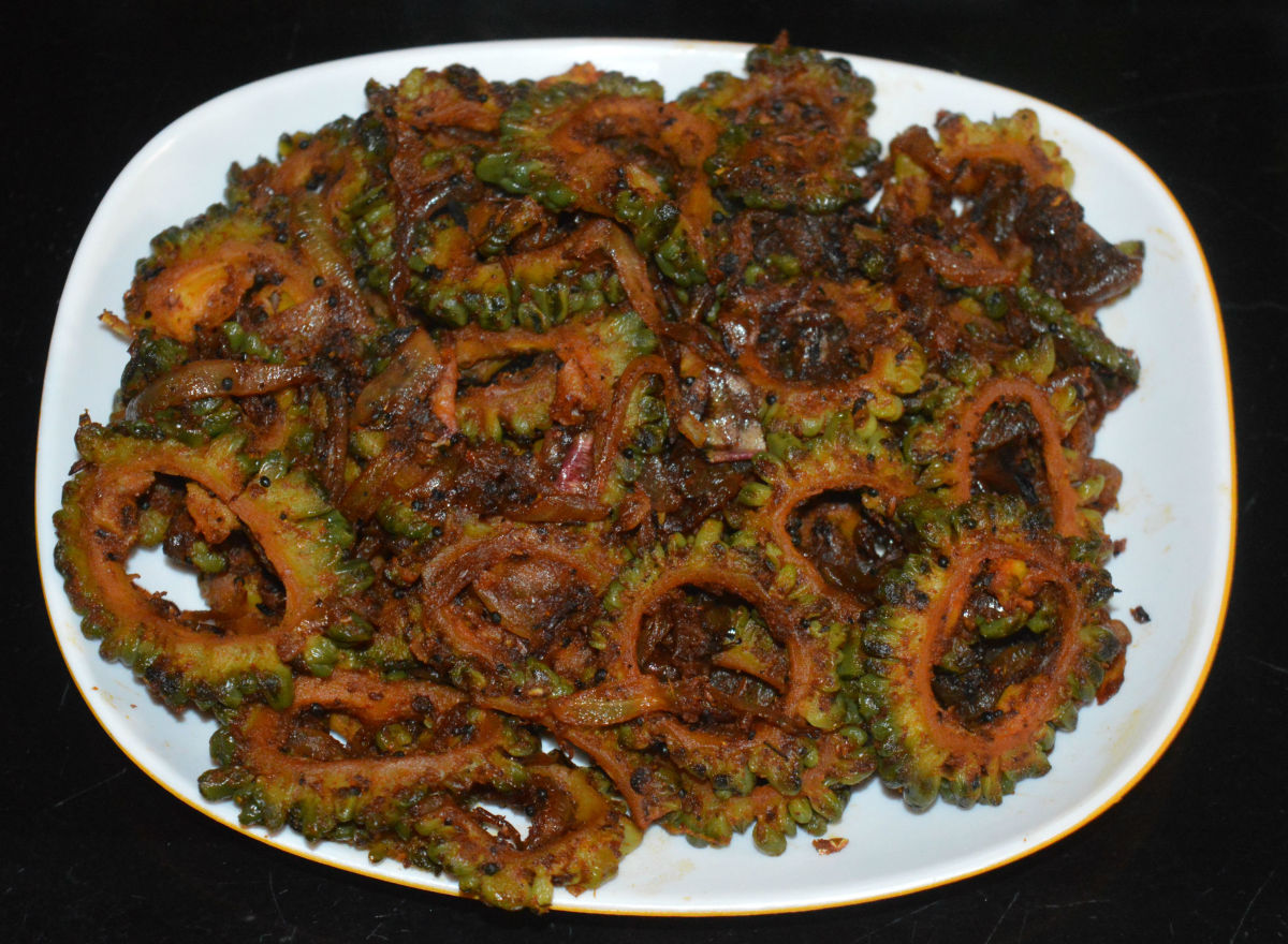 StirFried Vegetables How to Make Bitter Gourd StirFry (Hagalakai