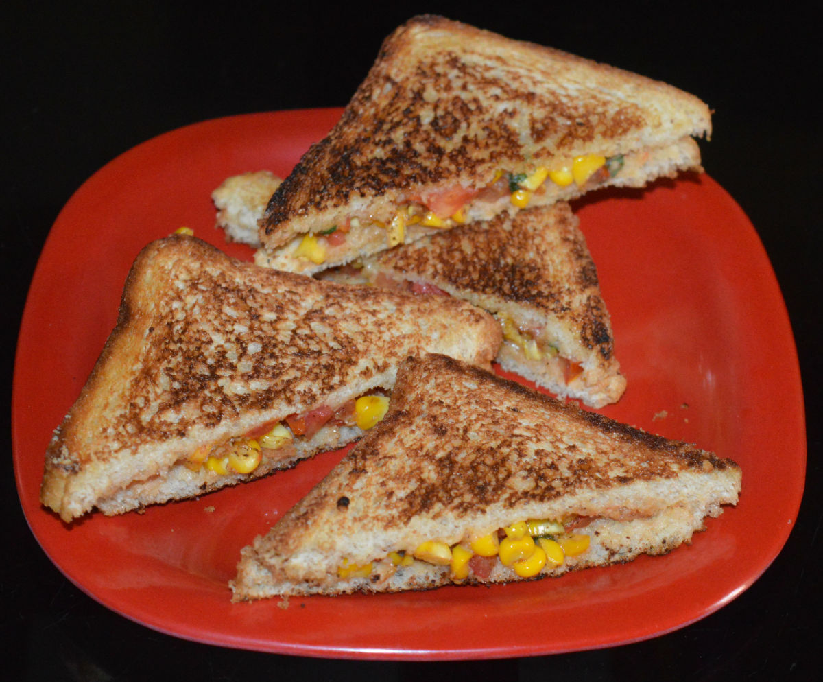 How to Make Sweet Corn Sandwich in 15 Minutes Delishably