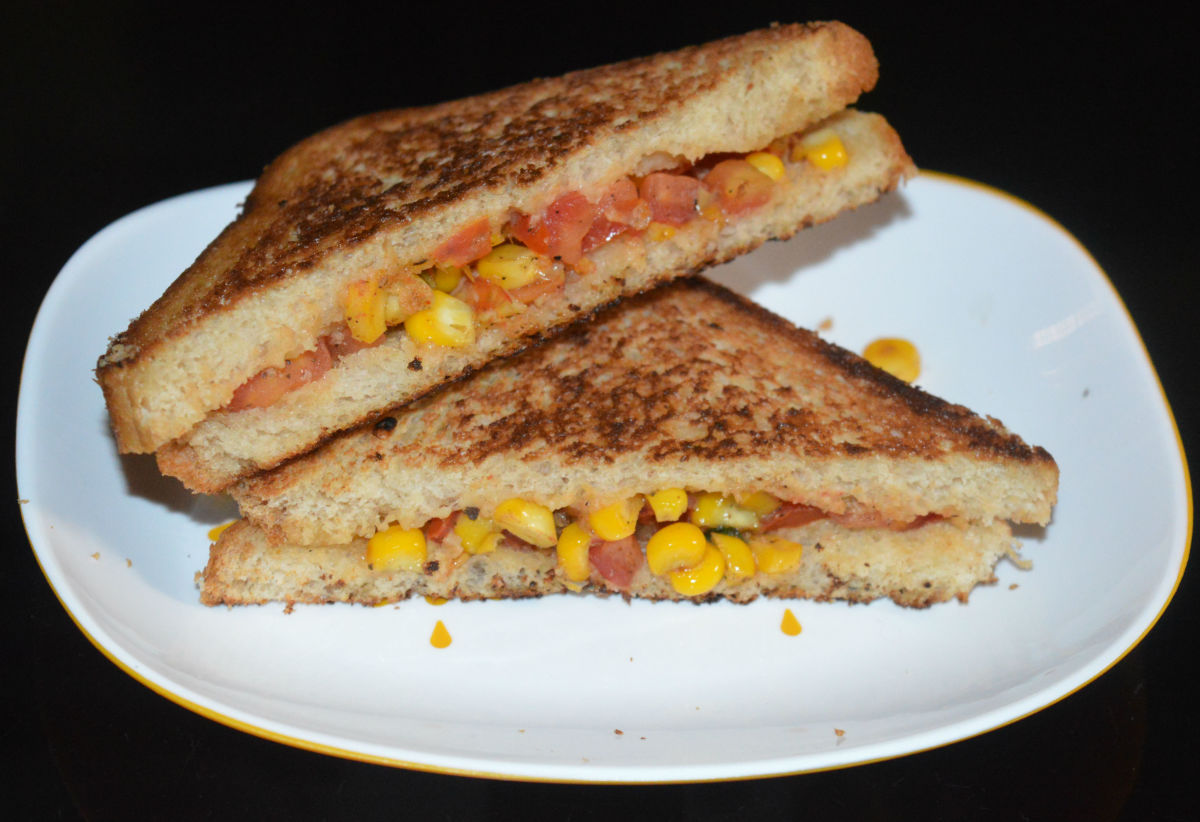 How to Make Sweet Corn Sandwich in 15 Minutes Delishably