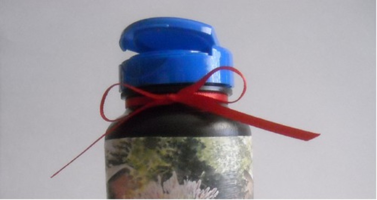 Upcycle Vitamin Bottles with Decoupage HubPages