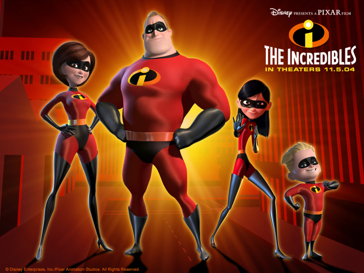 The Incredibles 2004 Character Guide And Review HubPages