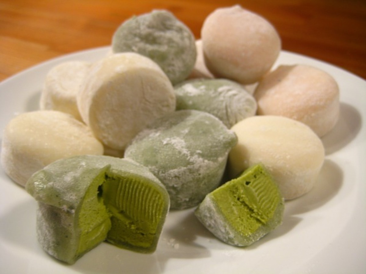 Make Japanese Mochi (Sweet Rice and Red Bean) Treats Delishably
