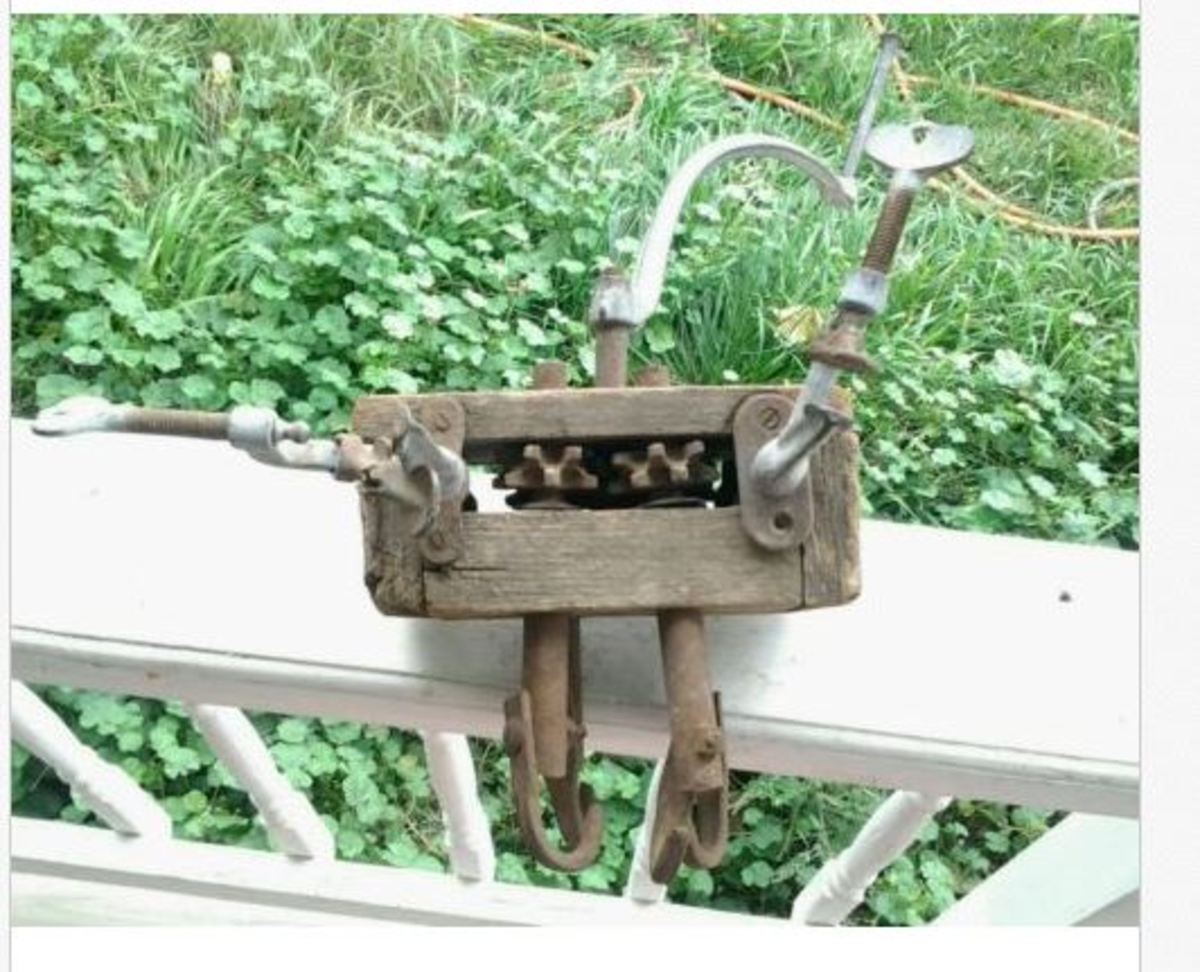 Minnesota Musing Antique New Era Rope Machine Collecting The Pieces