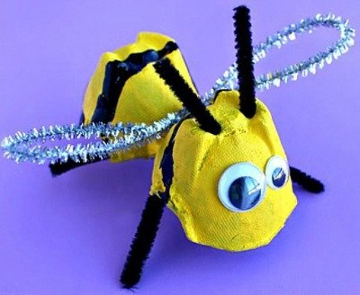 48 Beautiful and Creative Bee Craft Ideas