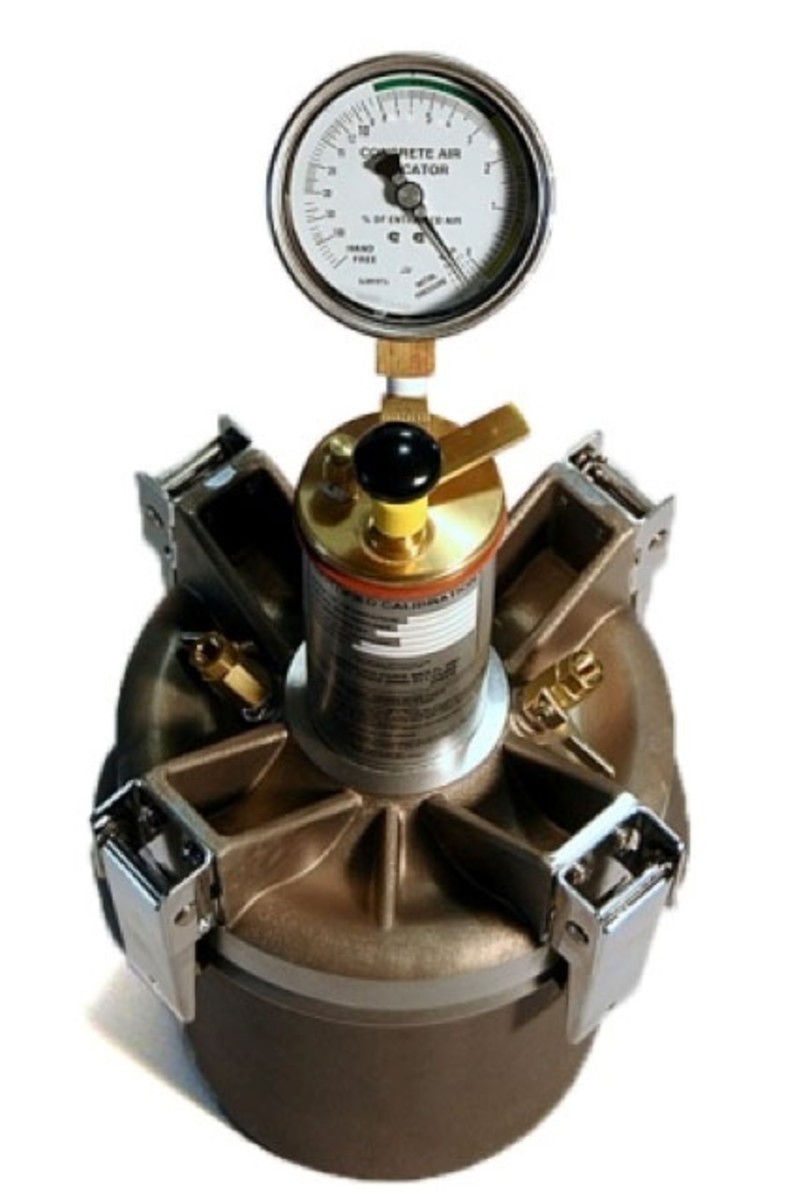 ASTM C231 Testing Air Content of Concrete With a Type B Pressure Meter