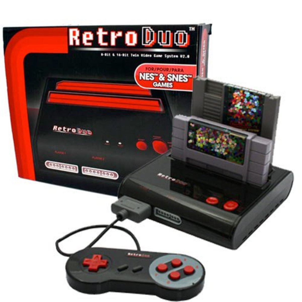 Retro Duo NES and SNES Clone Console Review LevelSkip