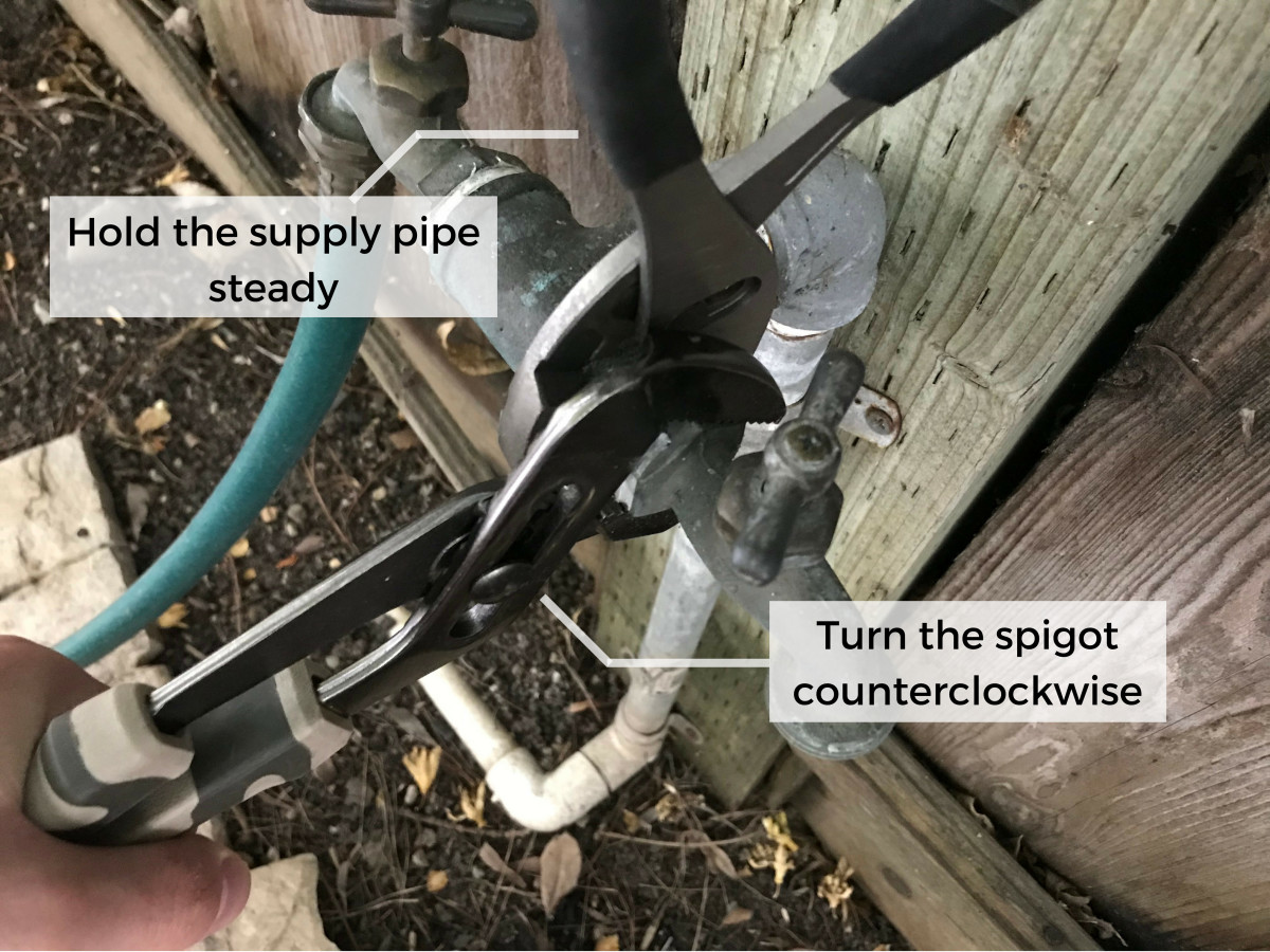 How to Replace a Leaky Outdoor Faucet or Water Spigot Dengarden