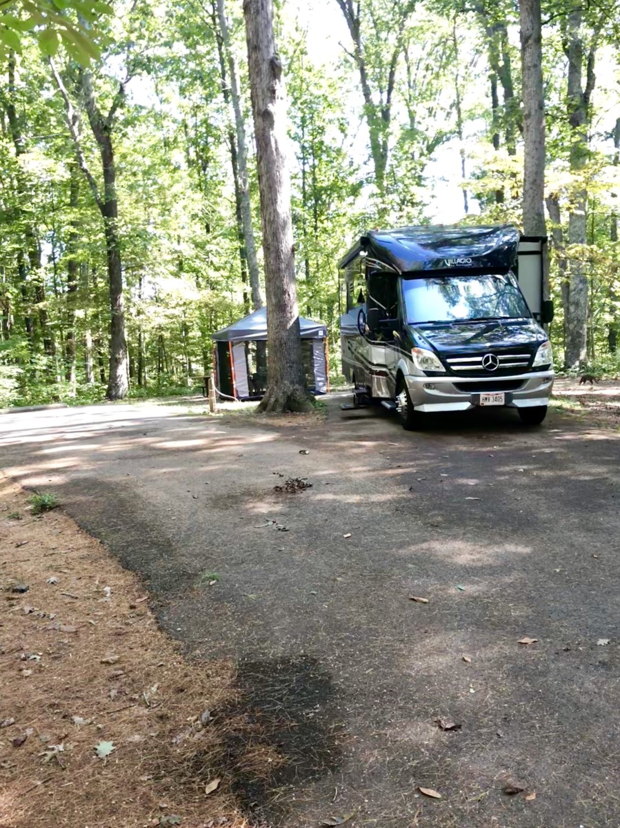 Best Ohio Camping Iron Ridge at the Beautiful Lake Vesuvius SkyAboveUs