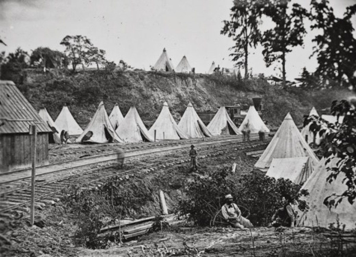 American Civil War Life Union Infantryman Life in Camp 4 HubPages