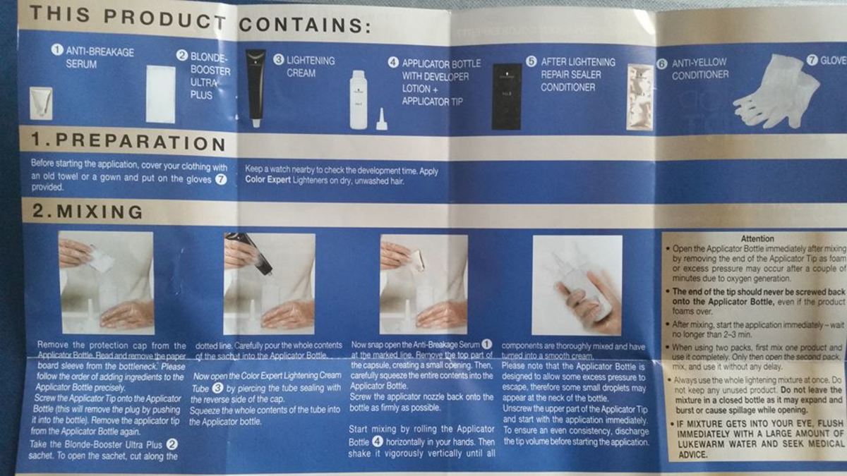 My Review of Schwarzkopf Hair Color Expert Omegaplex Dye L9 Lightener