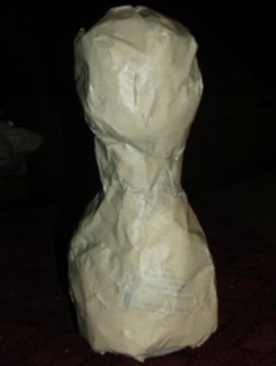 PaperMache Clay Turkey Craft (Thanksgiving Centerpiece) HubPages