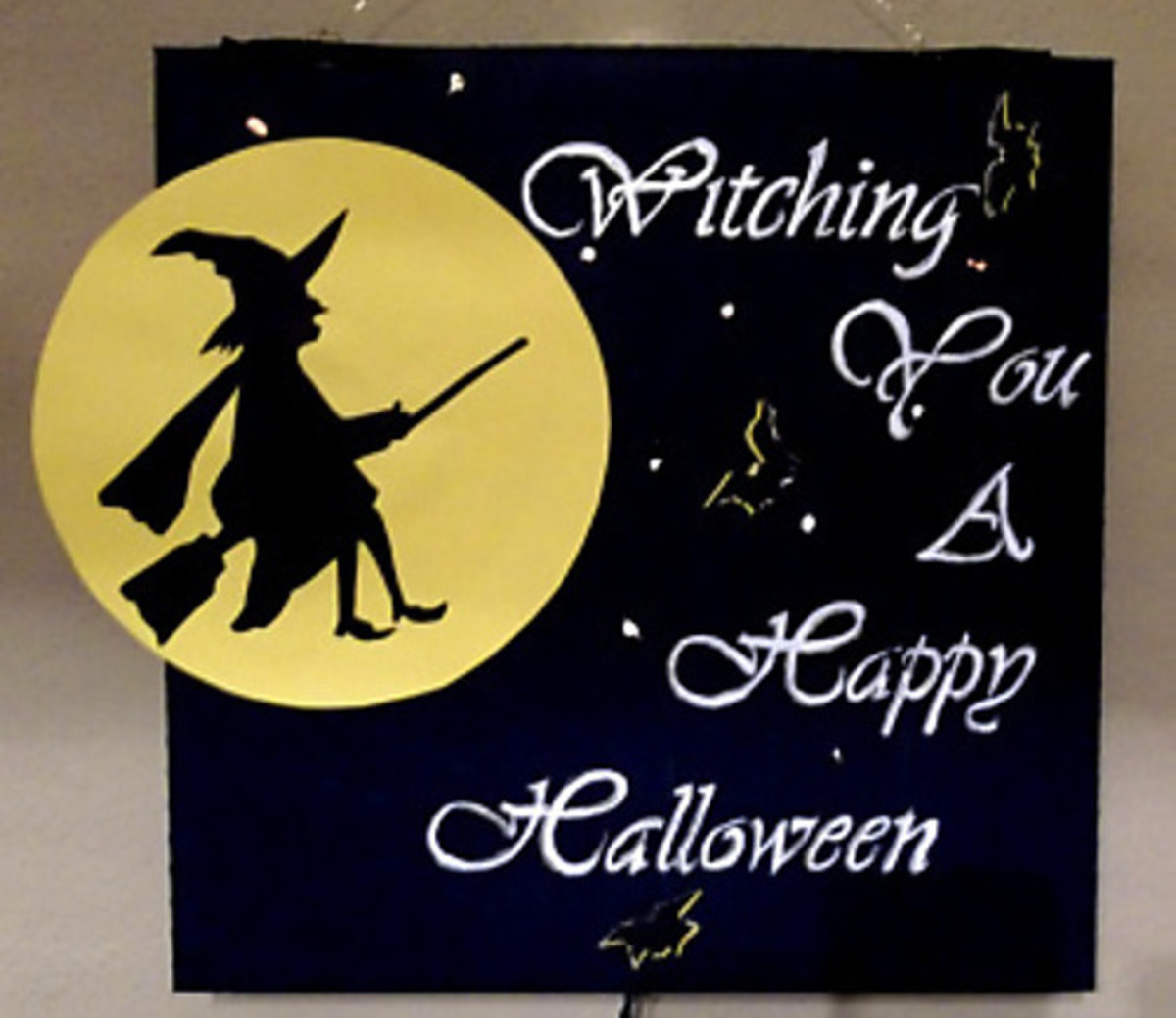 Pizza Box Halloween Witch Greeting Craft Holidappy