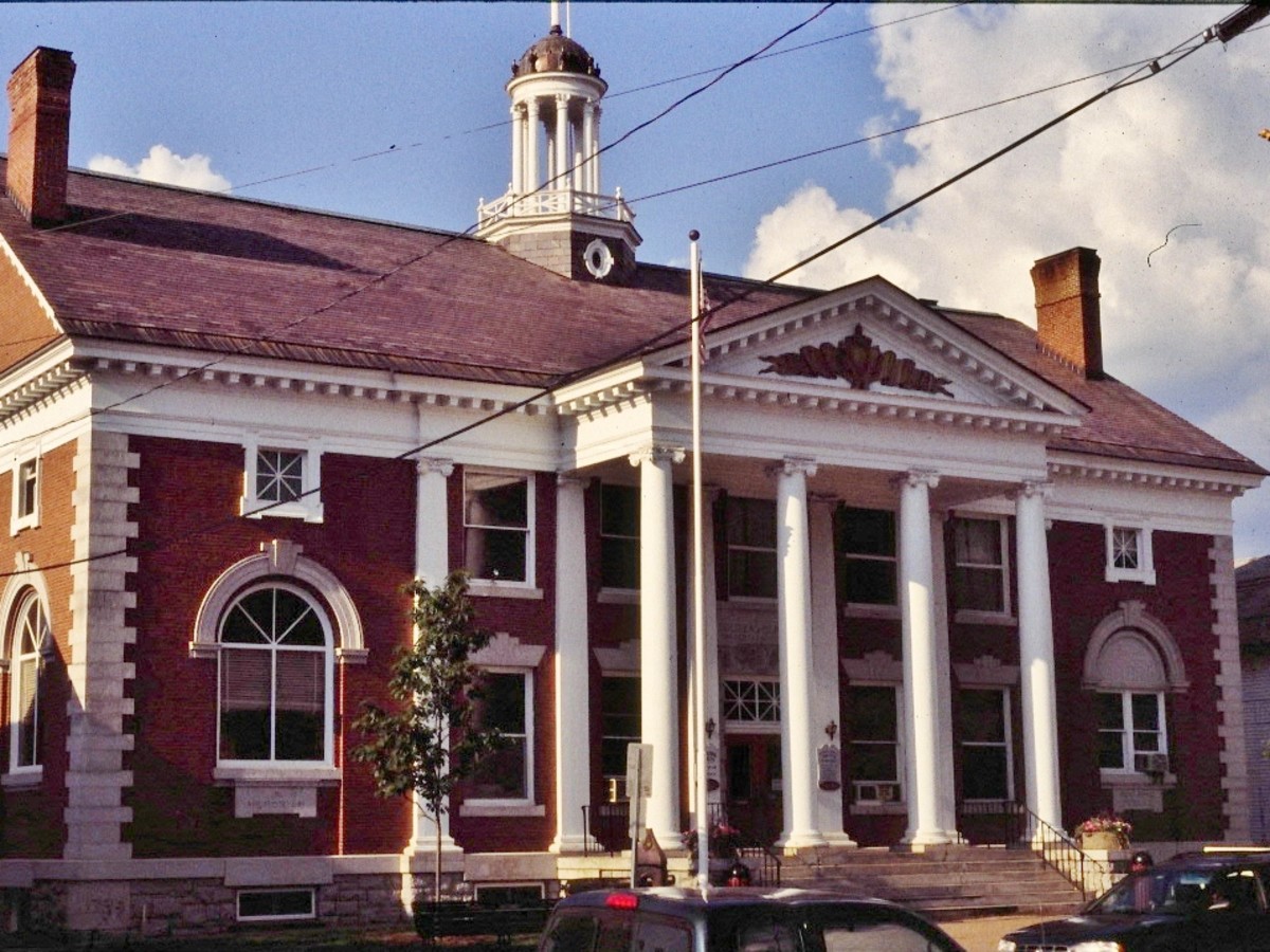Visiting the Town Hall, Stowe, Vermont Also Known as the Akeley