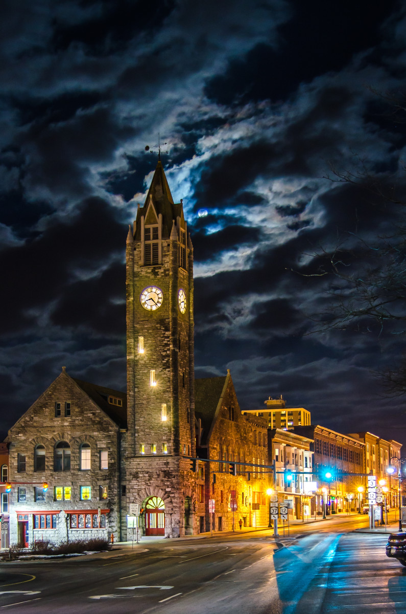 Visiting Downtown Watertown, New York Overlooked by the 1891