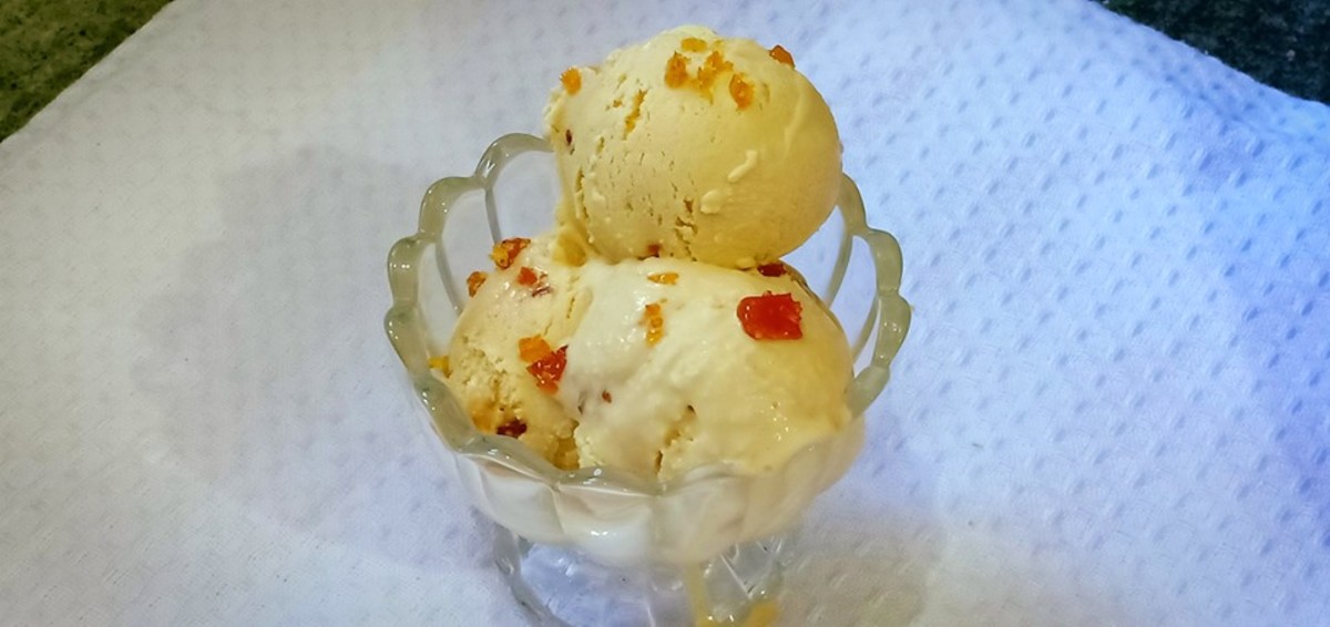 Homemade Eggless Butterscotch Ice Cream Recipe Delishably