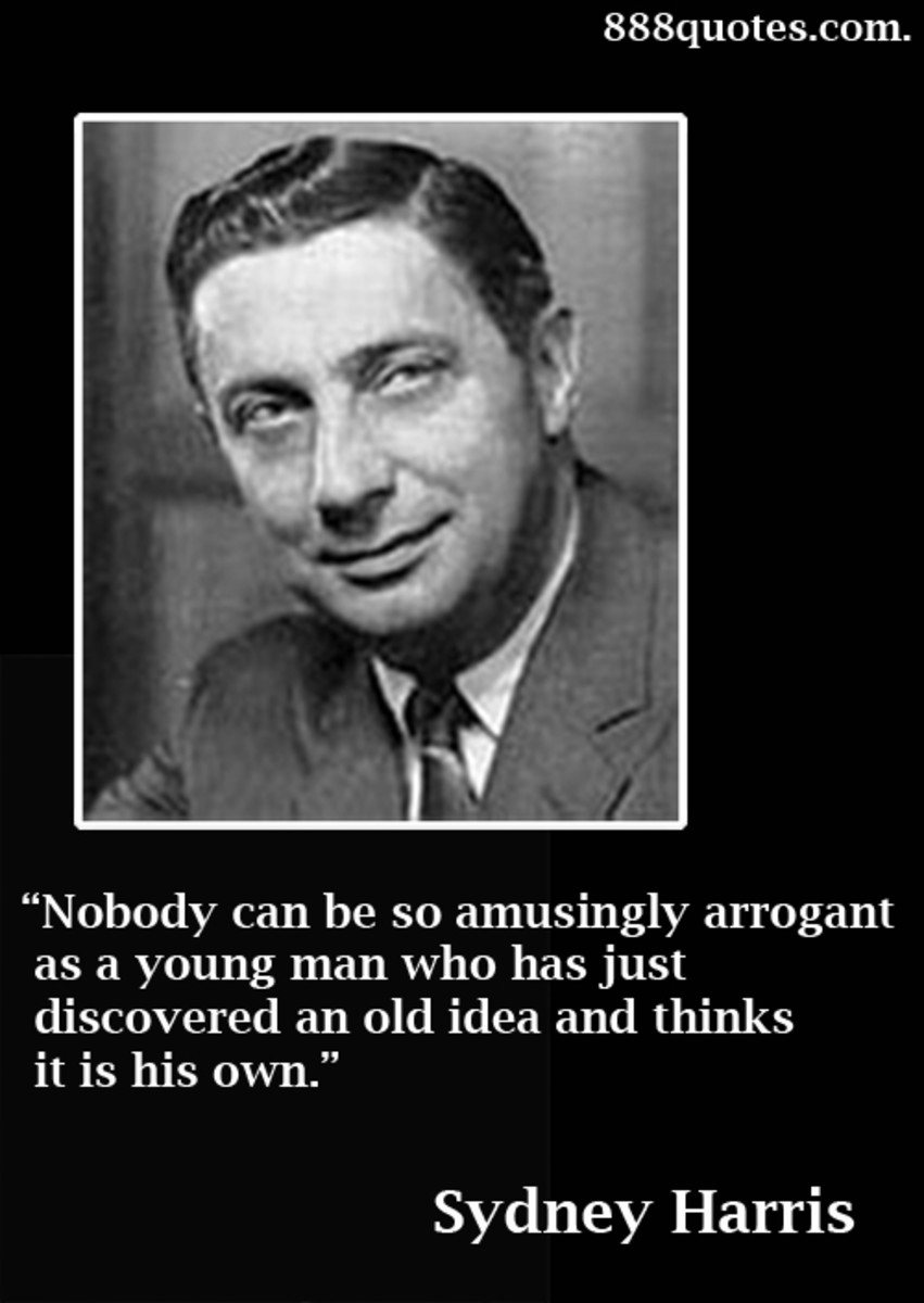 Sydney J. Harris, The Man Who Put Cutting Edge Wisdom In a Nutshell