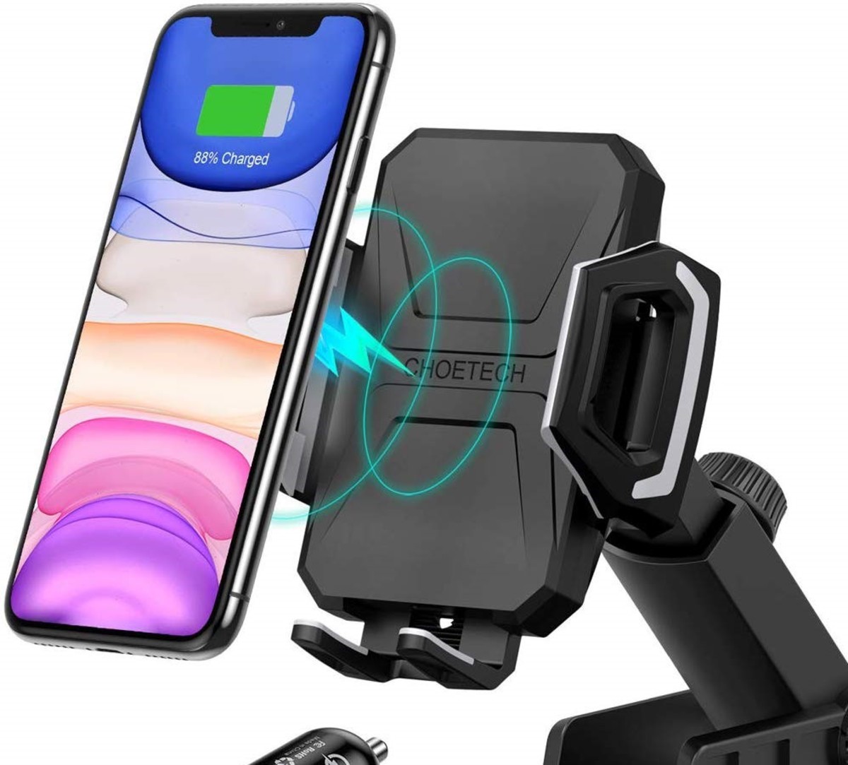 Review of Choetech Wireless Car Dock Best iPhone 11 Car