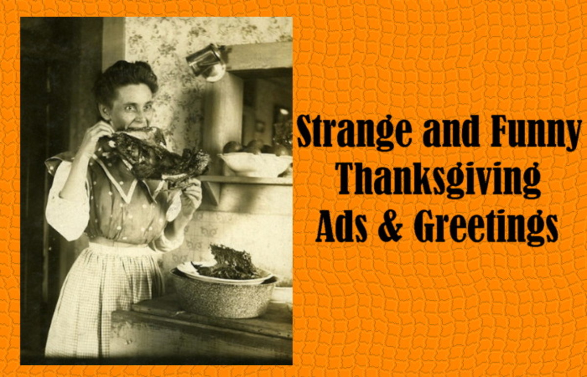 Strange and Funny Thanksgiving Ads and Greetings HubPages