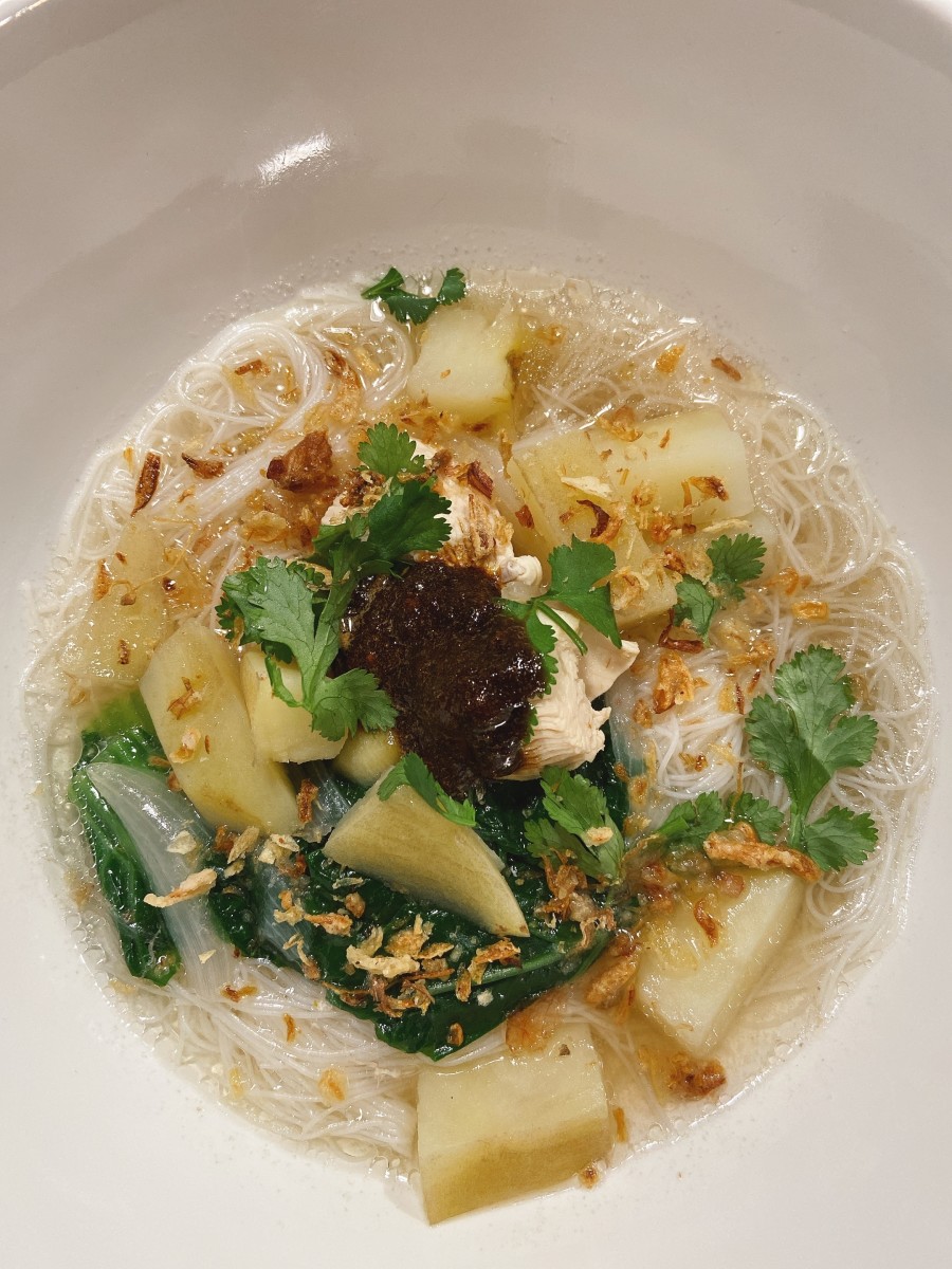 MalayStyle Rice Noodle Soup (Bihun Sup) Delishably